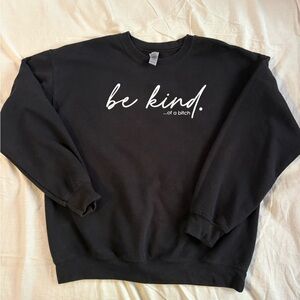 Gildan Heavy Blend Black Sweatshirt